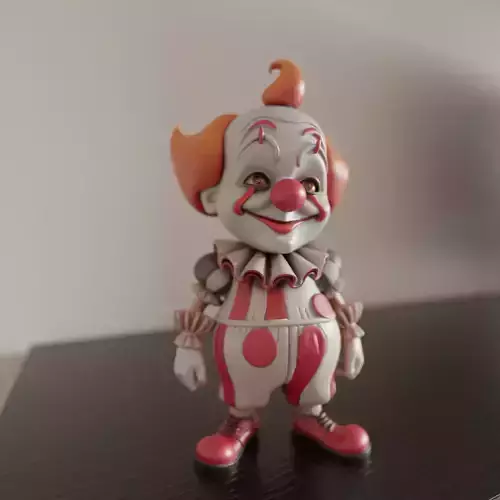 clown 3D print model