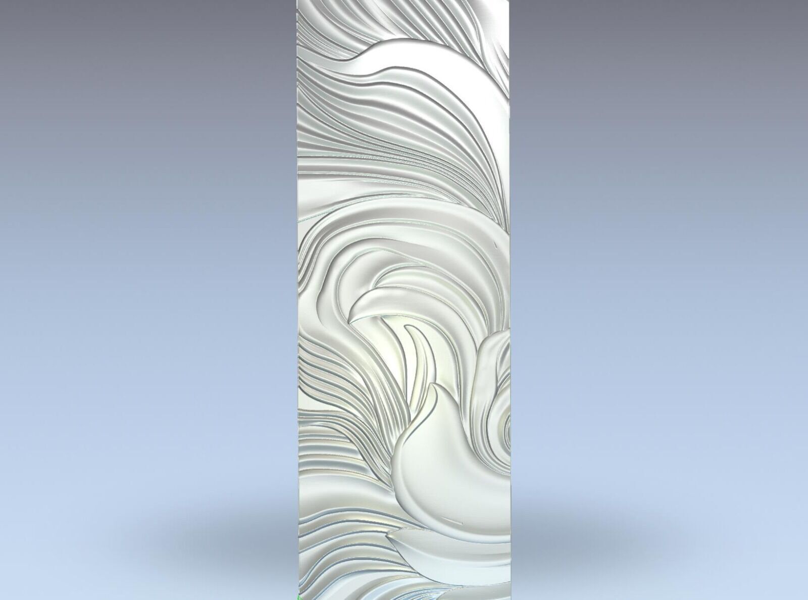 Modern Relief Wall Mural Decor CNC 3D Print 01 3D model_17