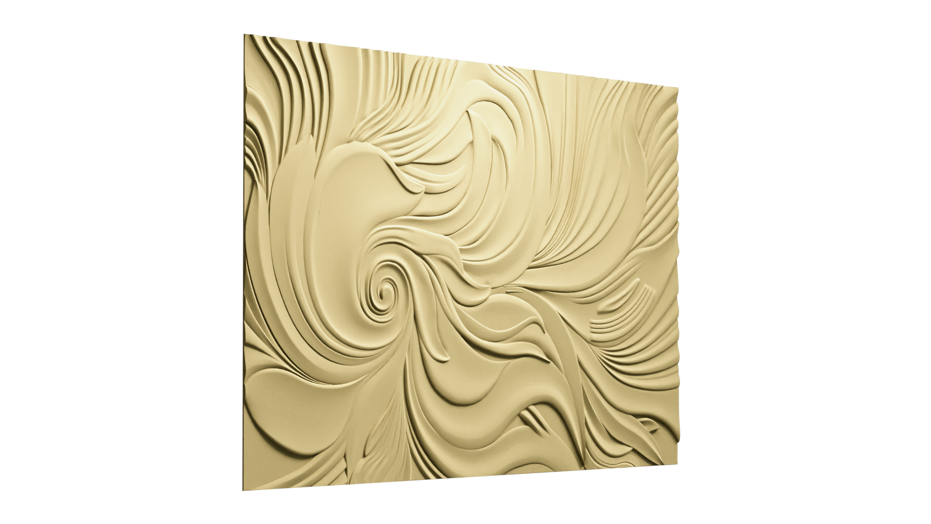 Modern Relief Wall Mural Decor CNC 3D Print 01 3D model_14