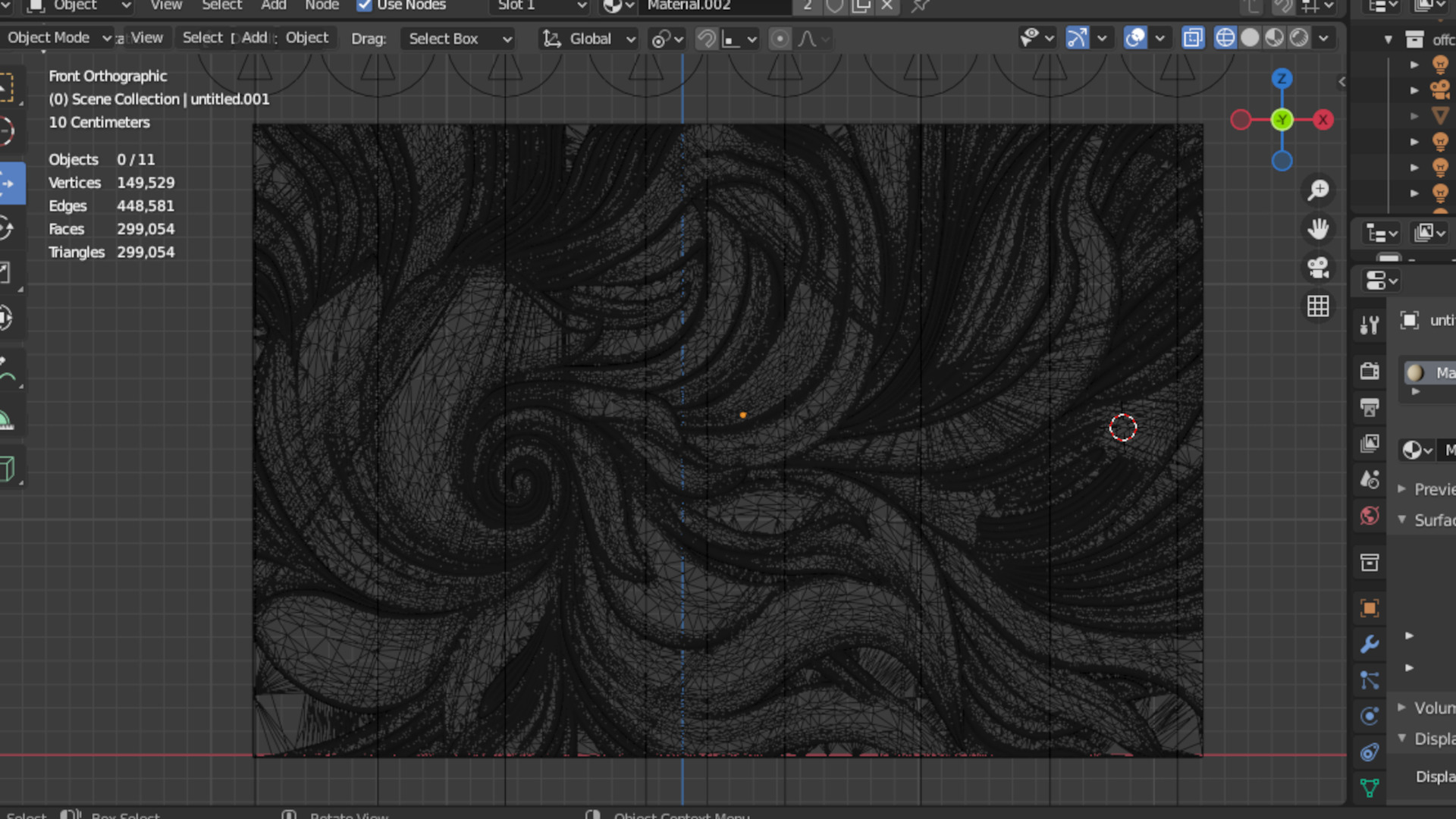 Modern Relief Wall Mural Decor CNC 3D Print 01 3D model_15