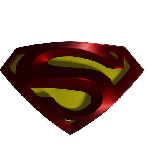 Superman Returns Chest Emblem 3D print model