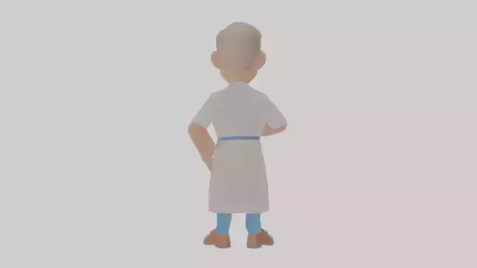 Cartoon Doctor Dexter Model
