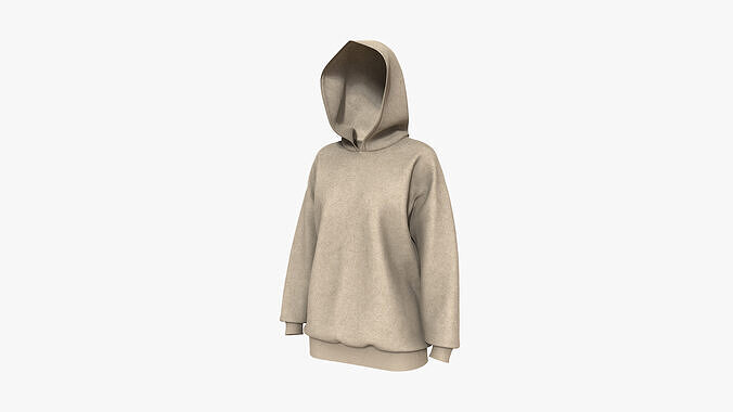 Sport Hoodie 3D model