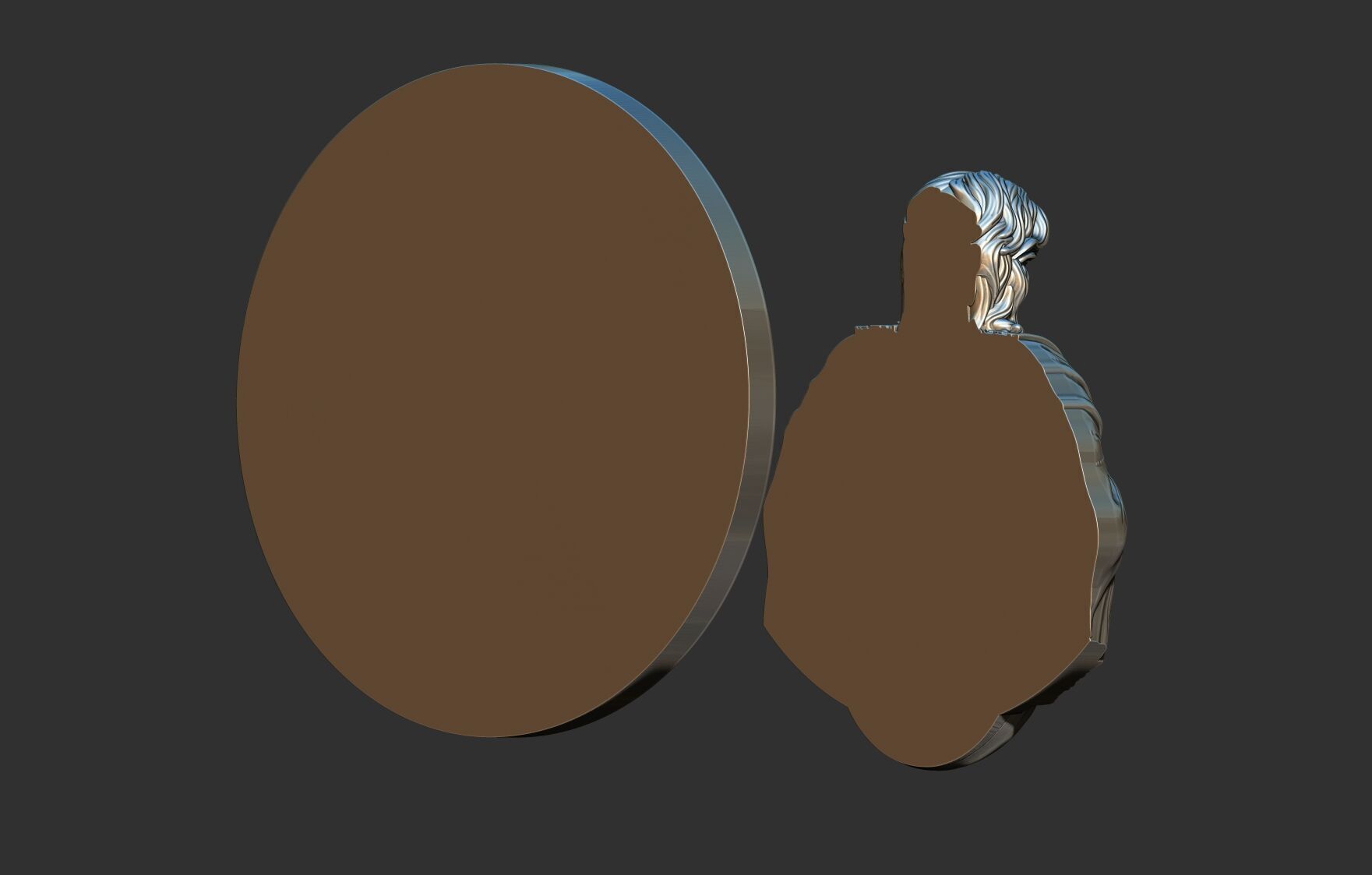 Praying Jesus 3D print model_3