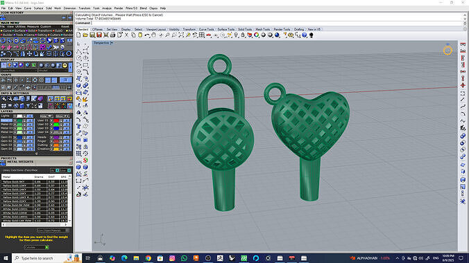 lock barcelet 3D print model