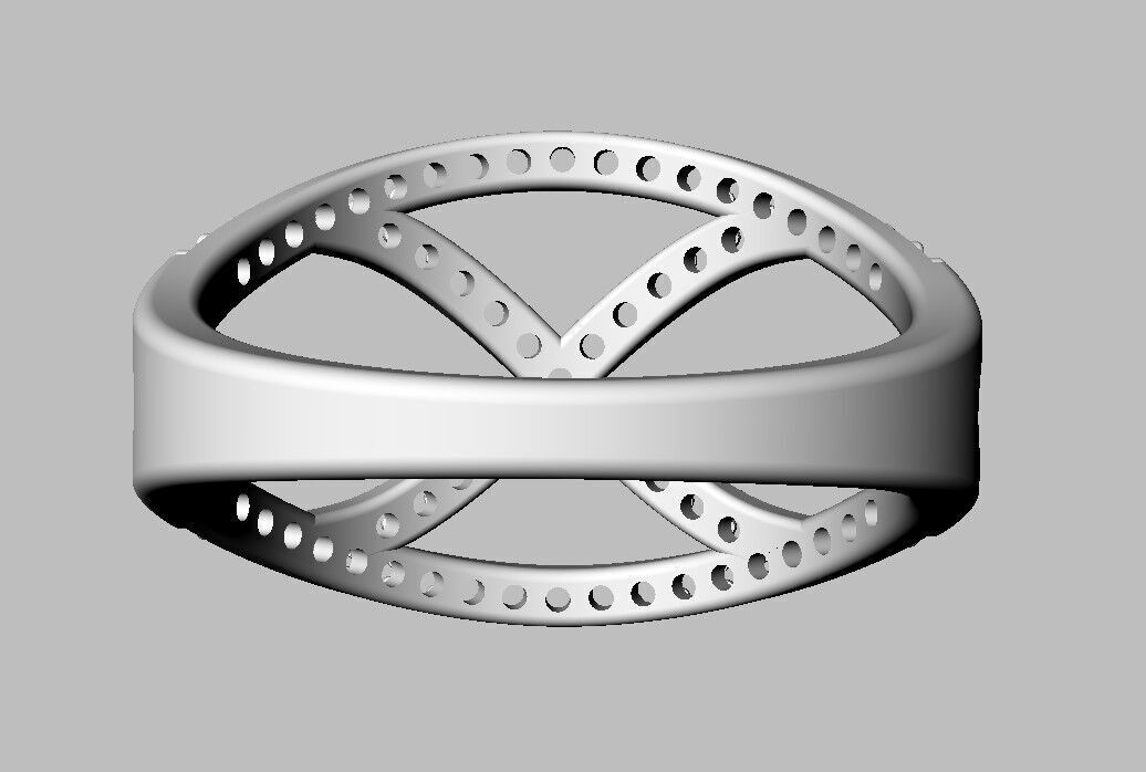Diamond Ring 3D print model_13