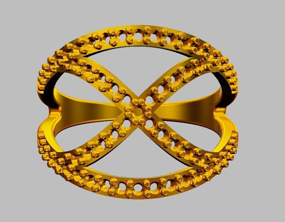 Diamond Ring 3D print model_18