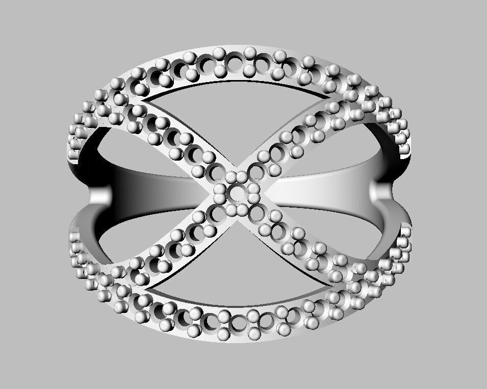 Diamond Ring 3D print model_10