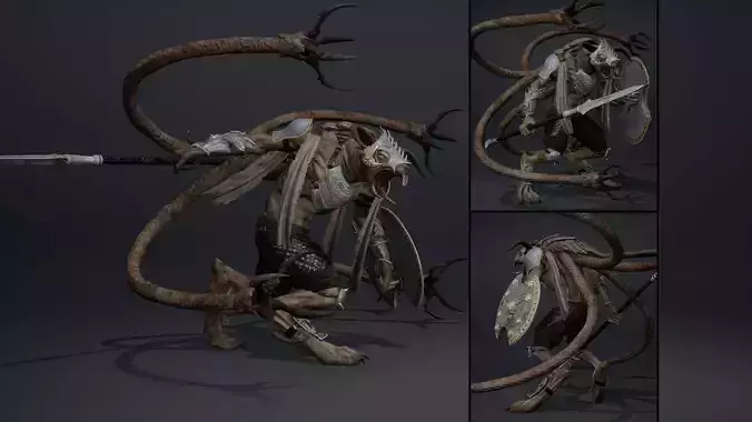 Dread Spearman Tentacle