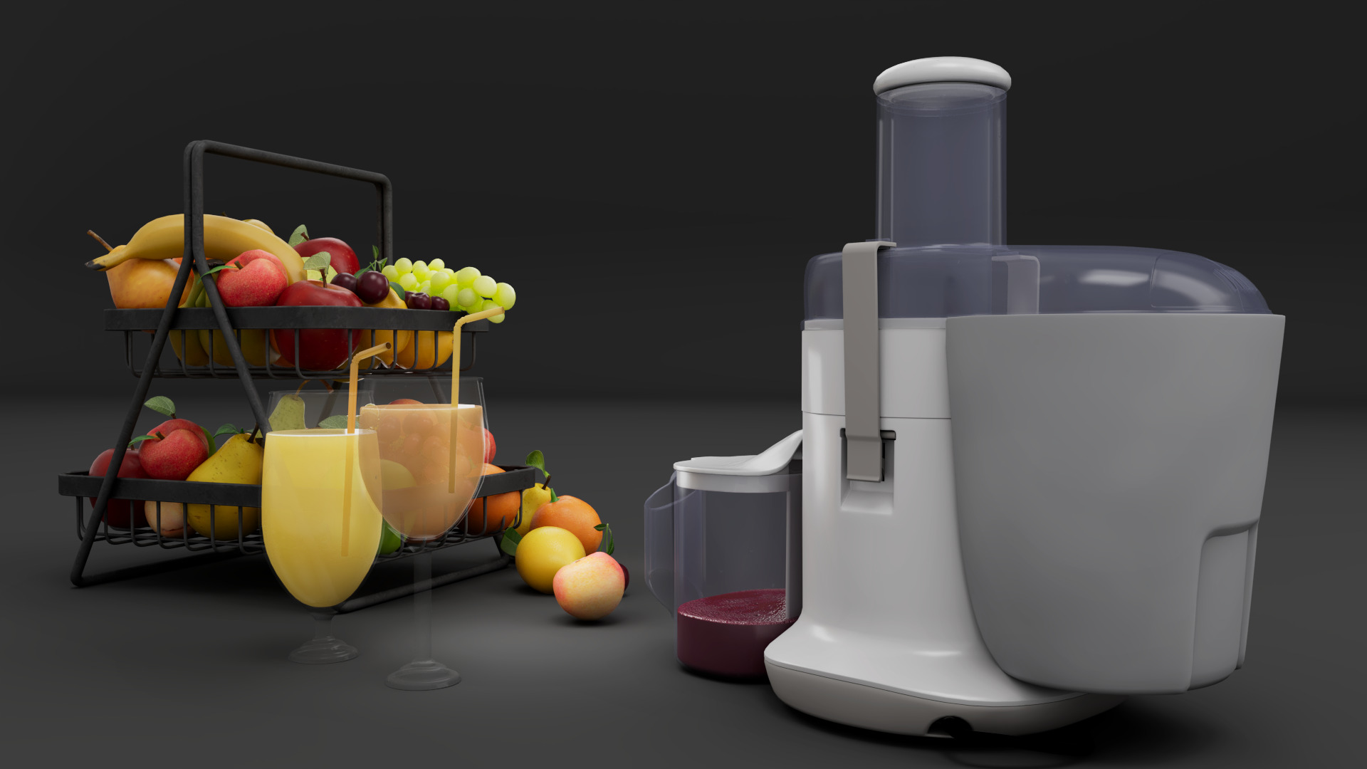 Juicer Low-poly 3D model_6