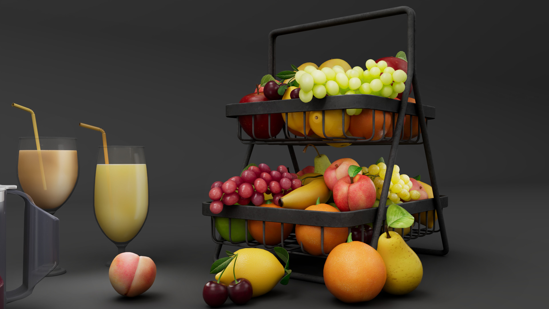 Juicer Low-poly 3D model_9