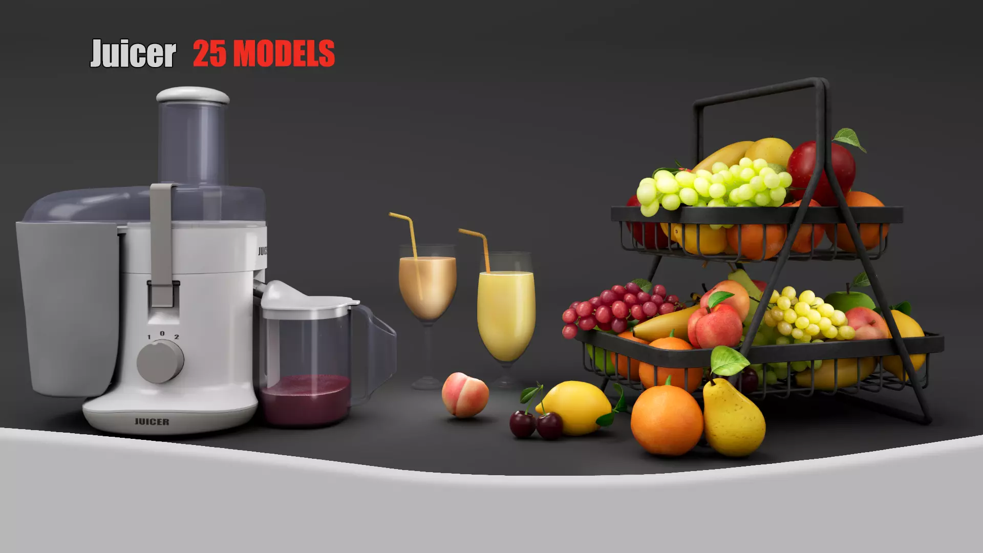 Juicer Low-poly 3D model_0