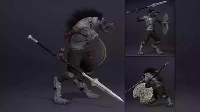 Dread Spearman Damaged