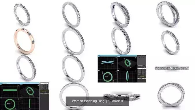 Woman Wedding Ring 