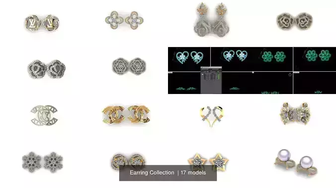 Earring Collection 