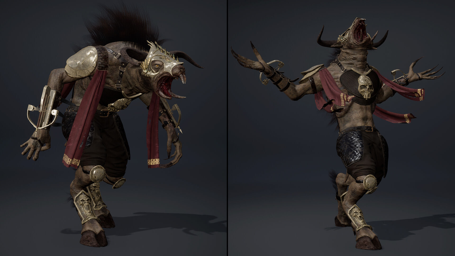 Dread Spearman Arm2 Low-poly 3D model_16