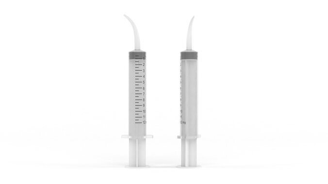 Plastic Syringe 3D model