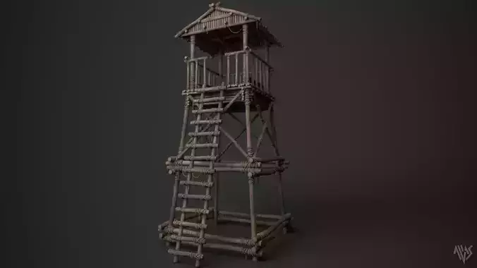 Wooden Watchtower A