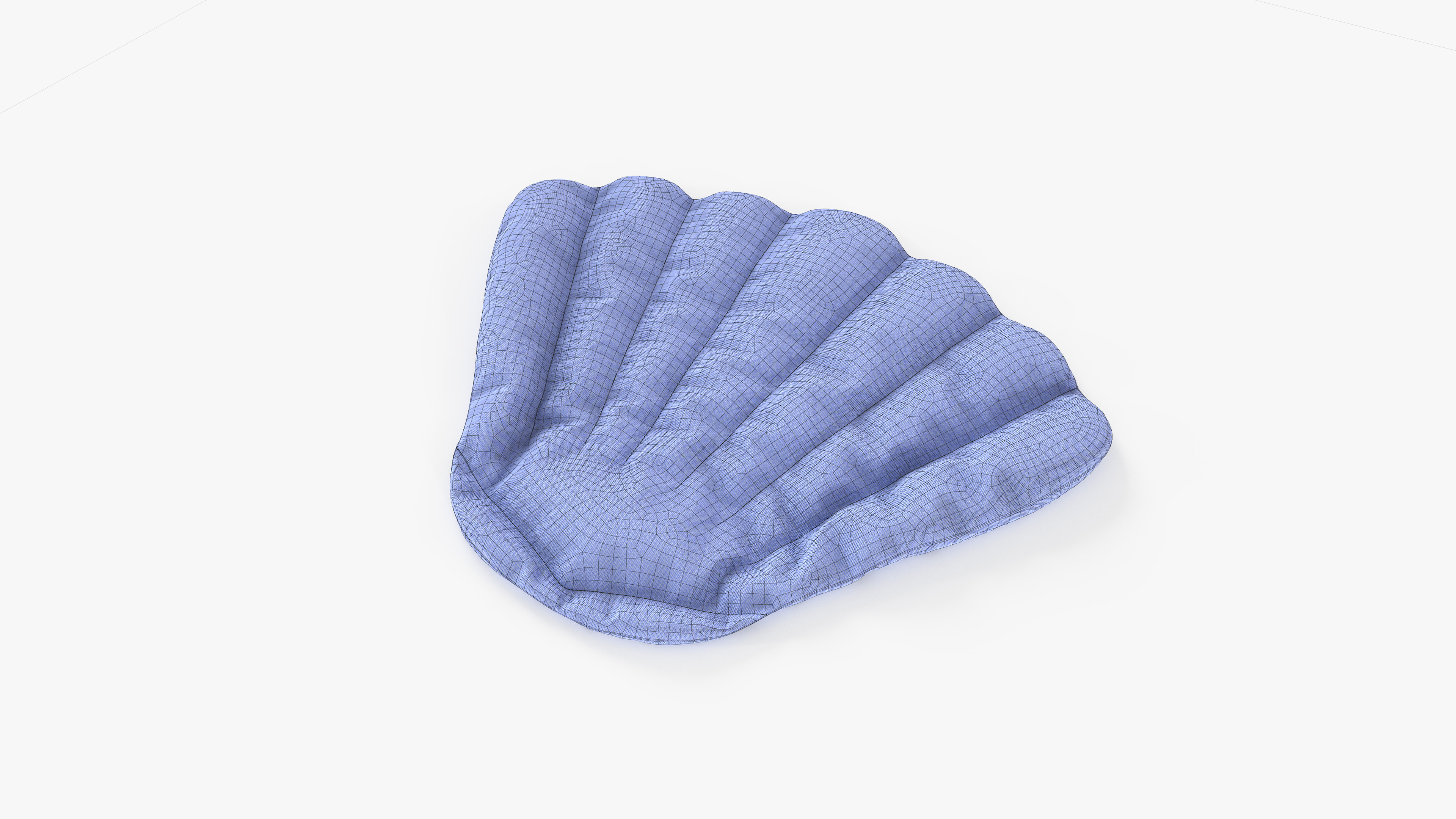 Carpet Shell Low-poly 3D model_5