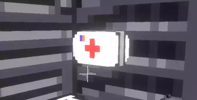 Voxel-Style Intergalactic Alliance MedKit