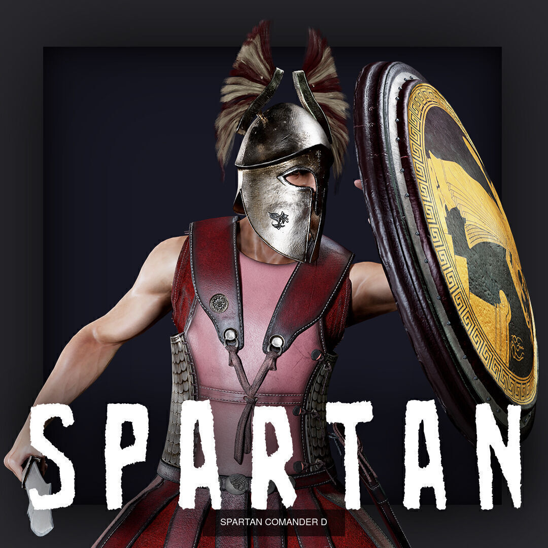 SPARTAN PACK D 3D Model Collection_20