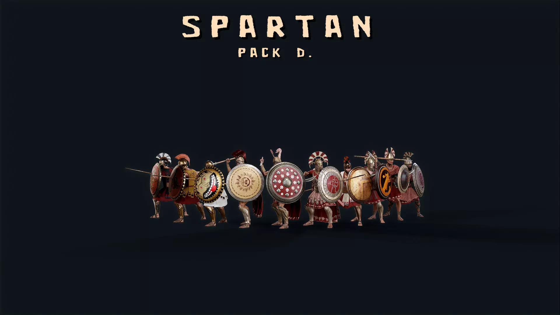 SPARTAN PACK D 3D Model Collection_0