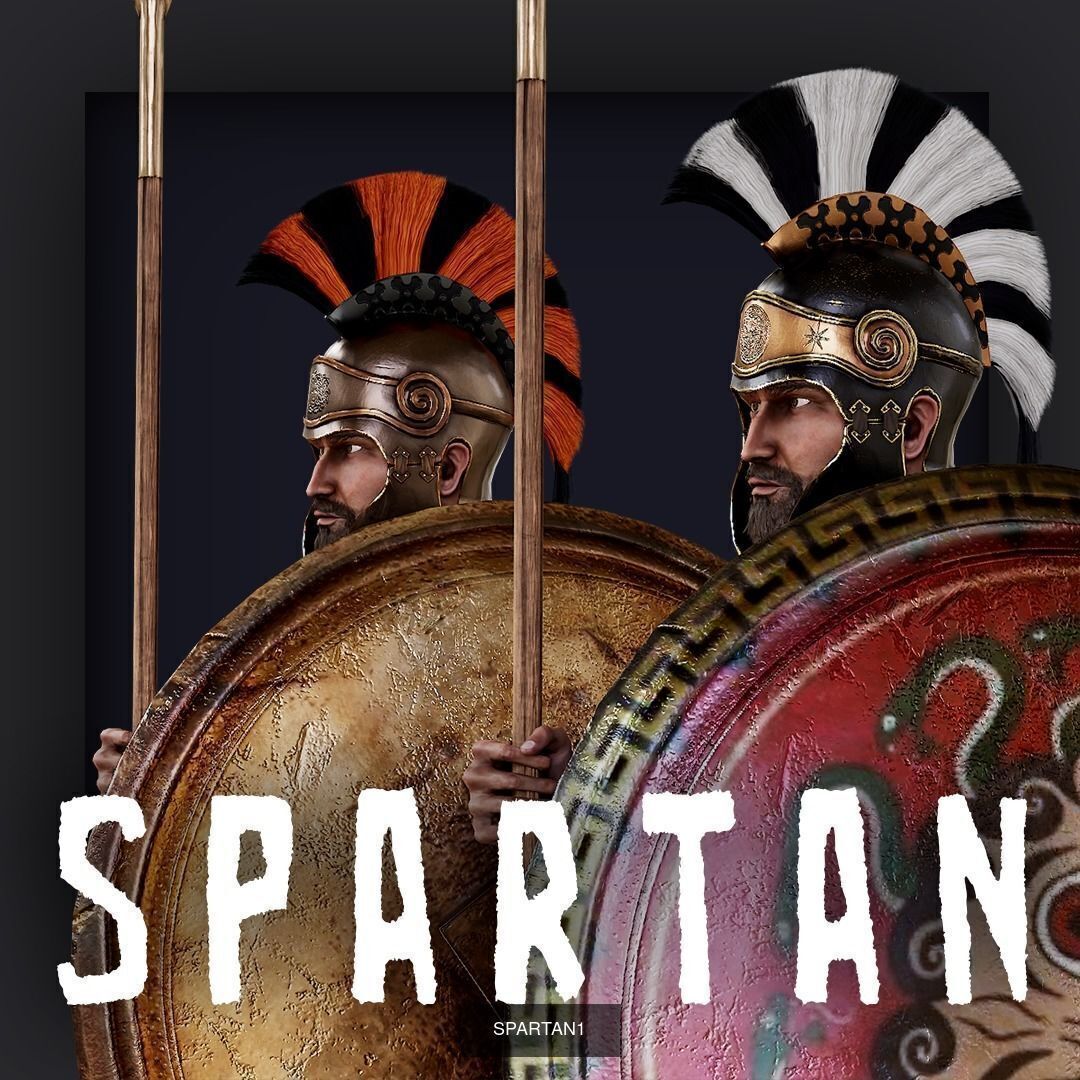 SPARTAN PACK D 3D Model Collection_18