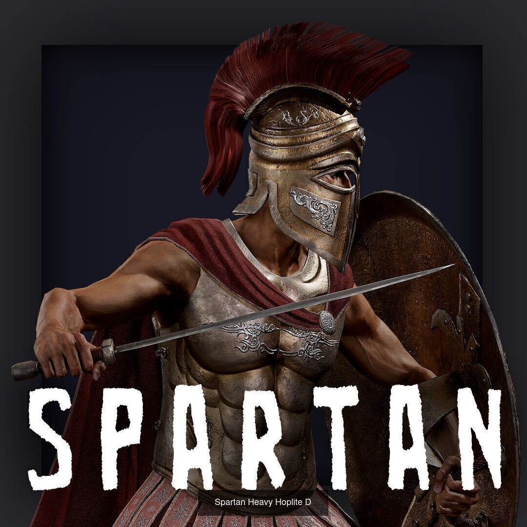 SPARTAN PACK D 3D Model Collection_23
