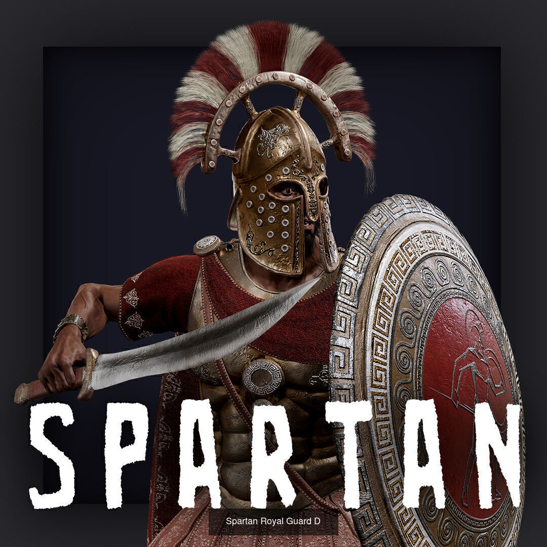SPARTAN PACK D 3D Model Collection_24