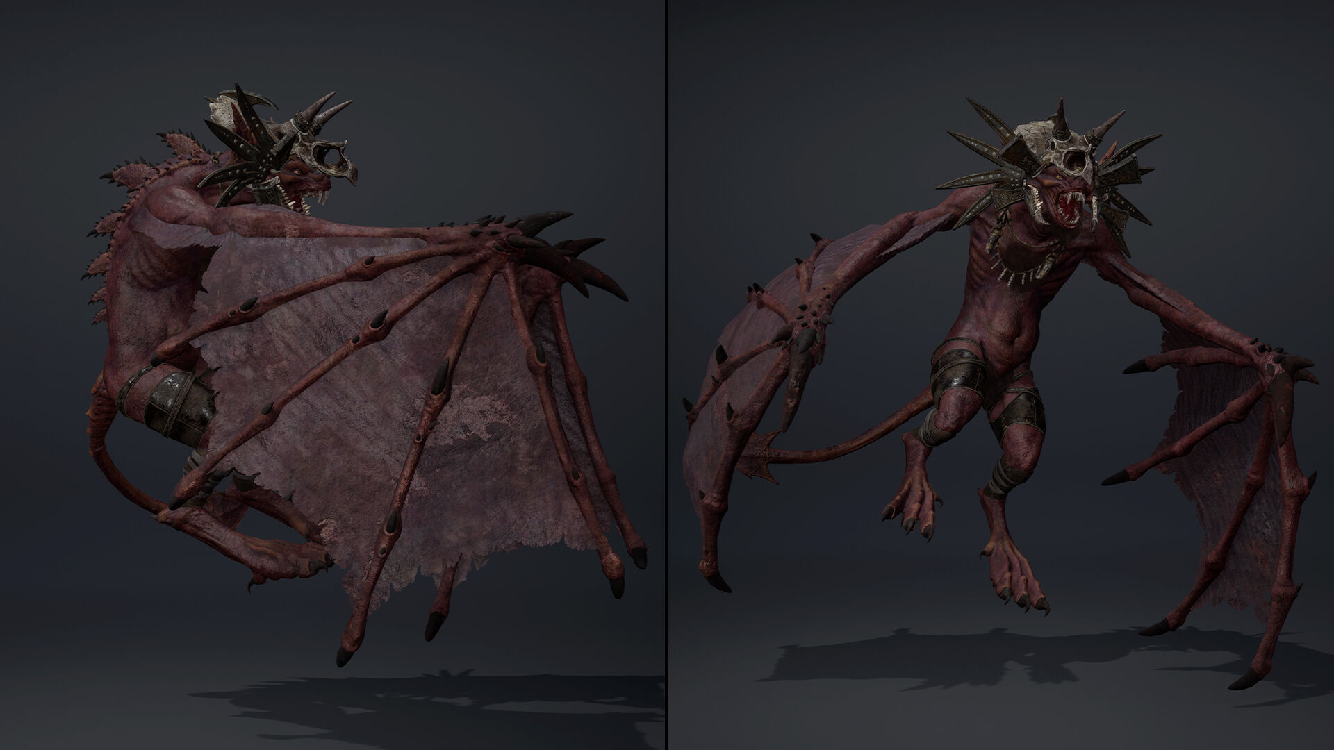 Embermoan 4 Low-poly 3D model_8