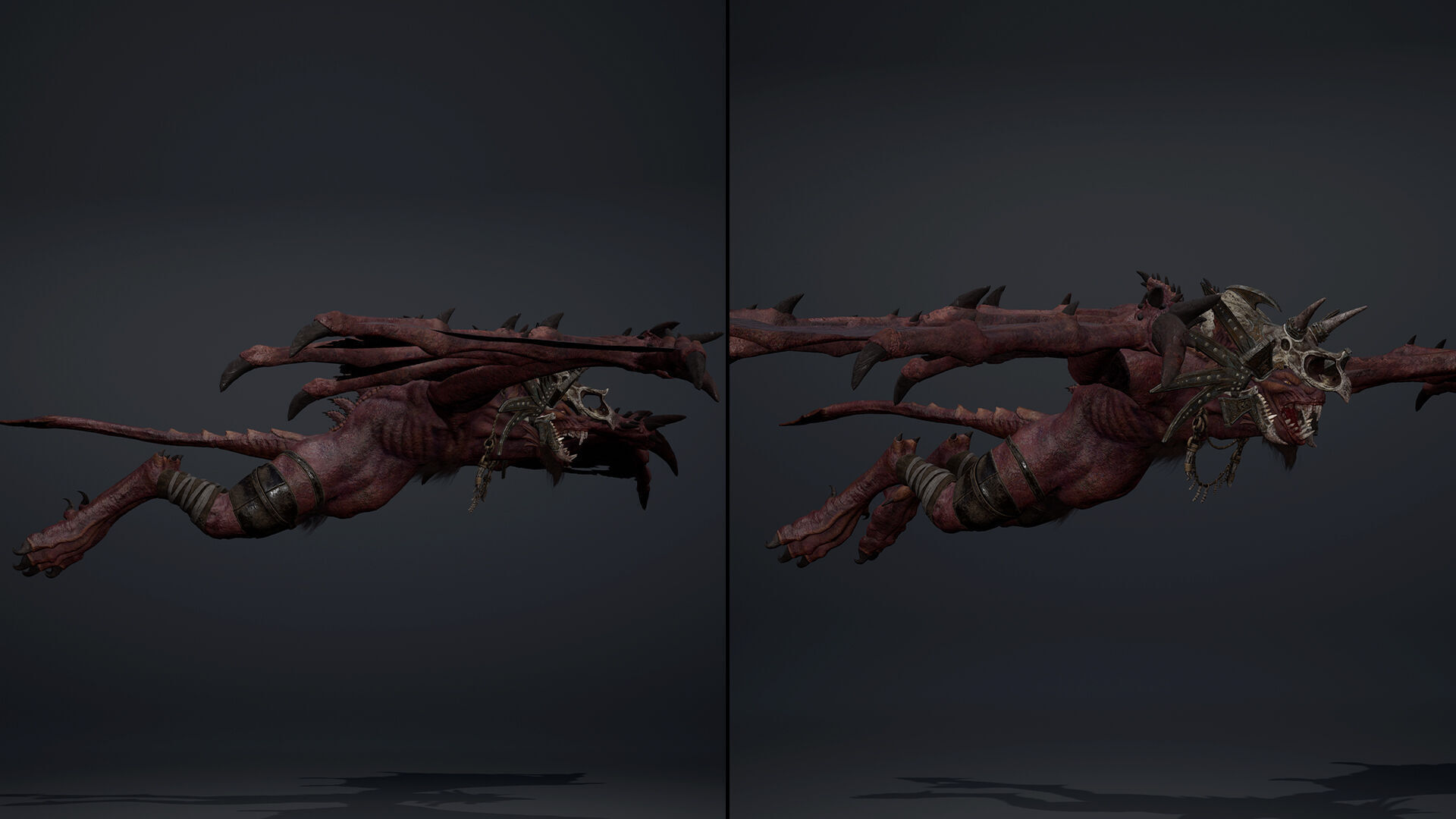 Embermoan 4 Low-poly 3D model_9