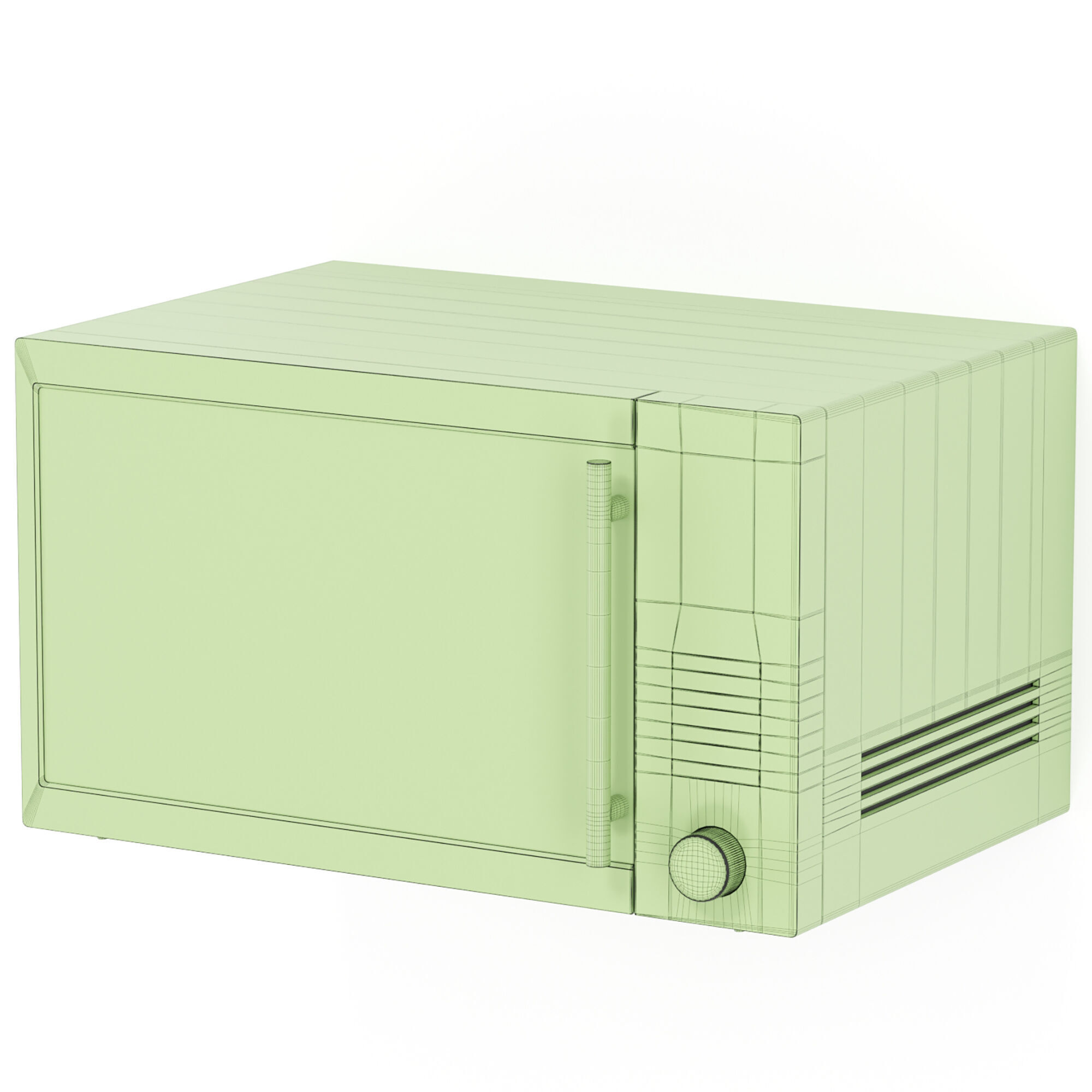 SMEG microwave 3D model_6