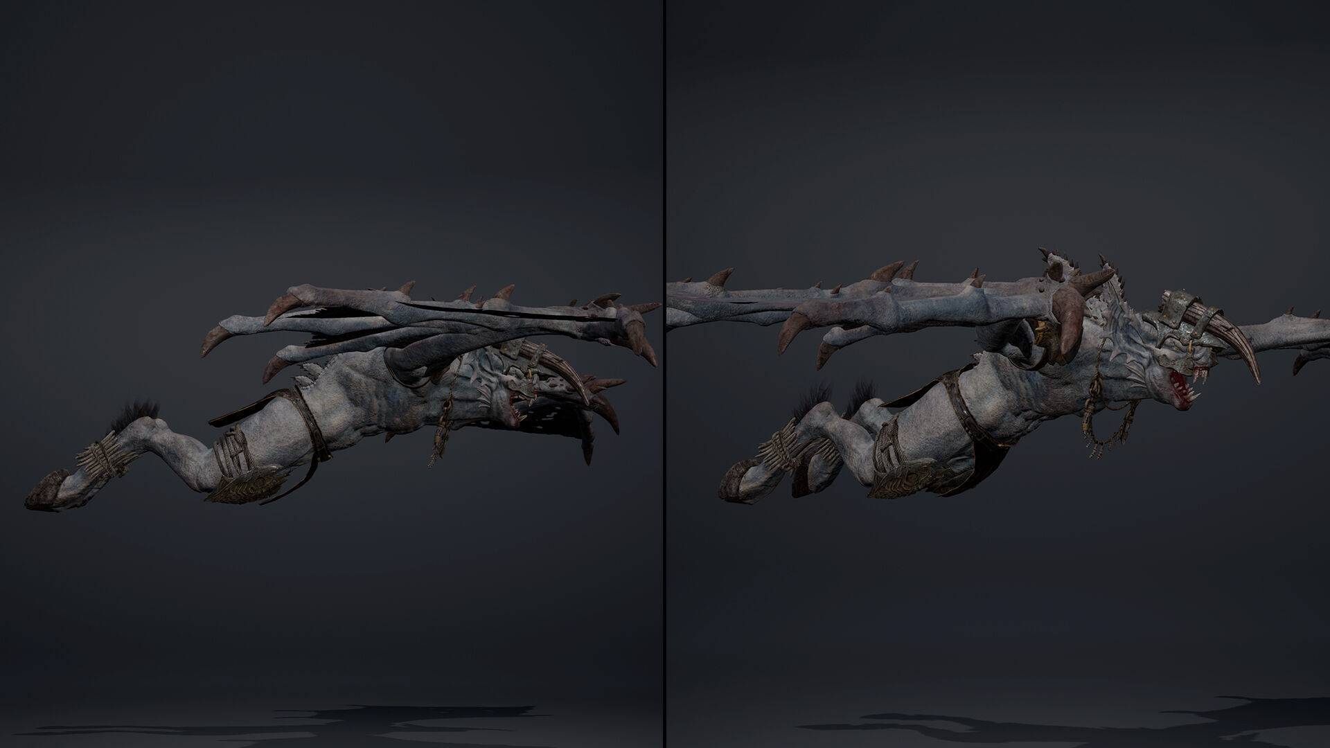 Embermoan 3 Brutal Low-poly 3D model_9