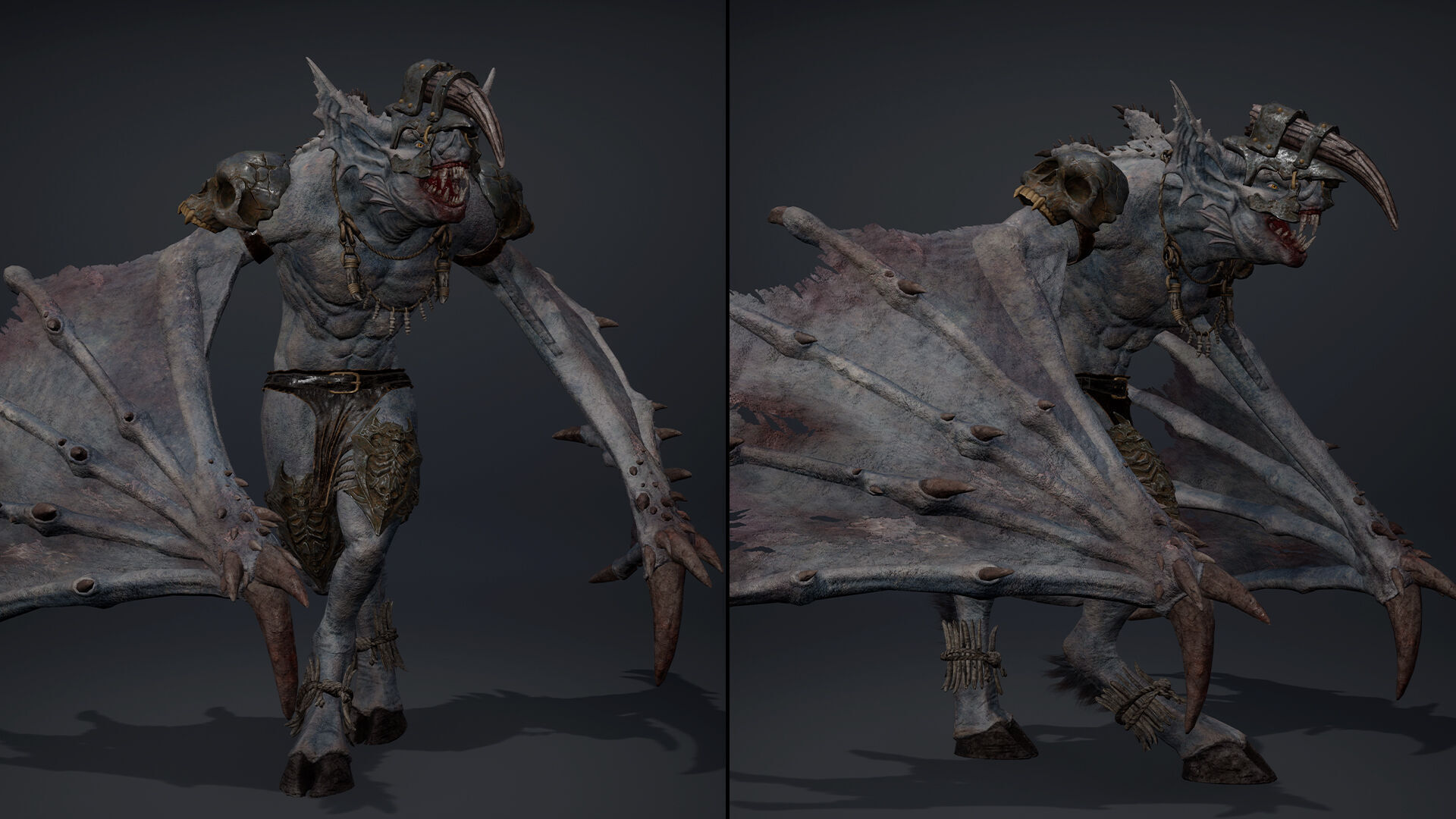 Embermoan 3 Brutal Low-poly 3D model_11