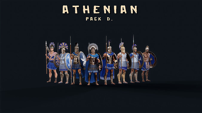 ATHENIAN PACK D 3D Model Collection