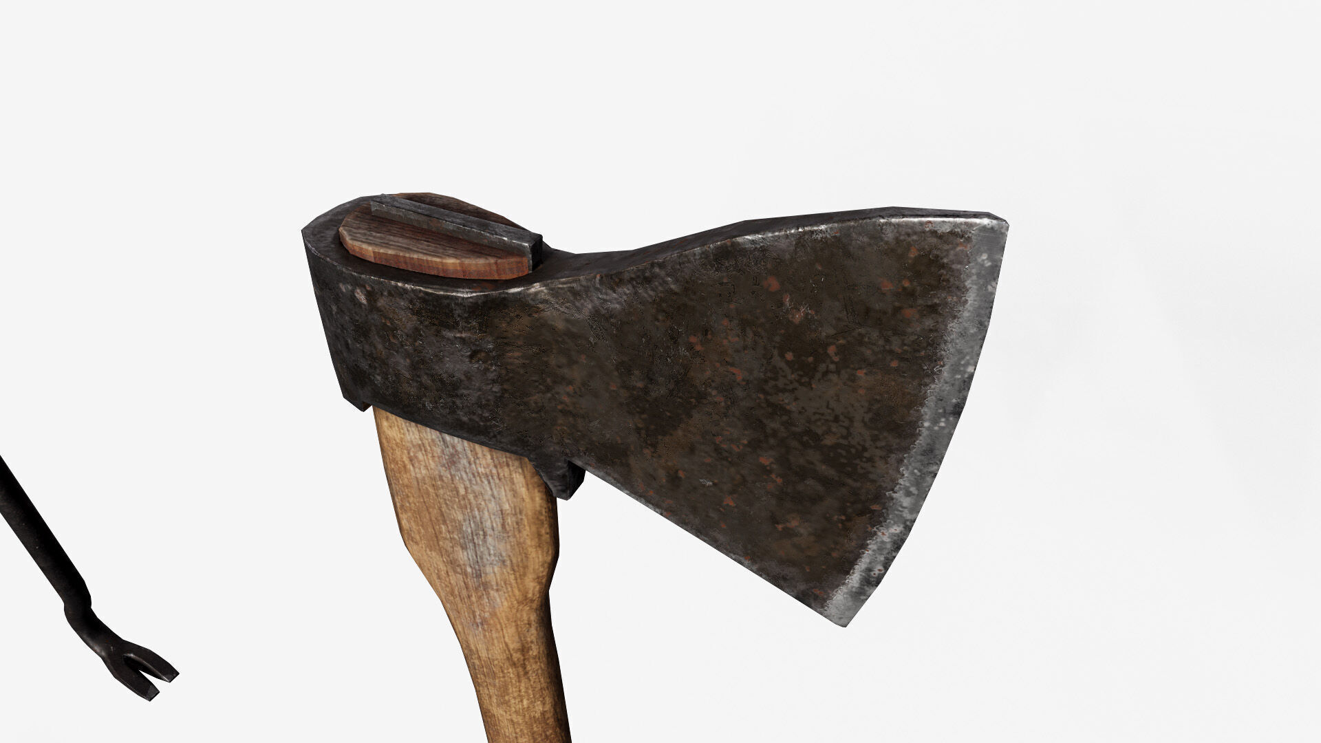 Old Tools Pack set Game-Ready PBR Models Low-poly 3D model_10