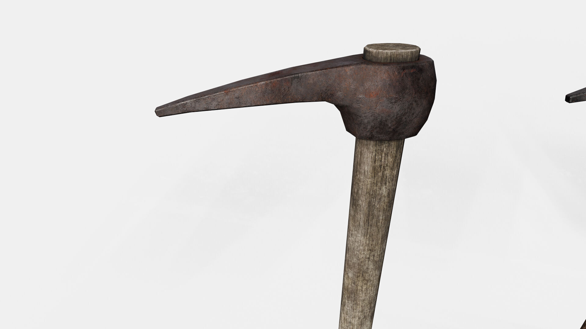 Old Tools Pack set Game-Ready PBR Models Low-poly 3D model_22