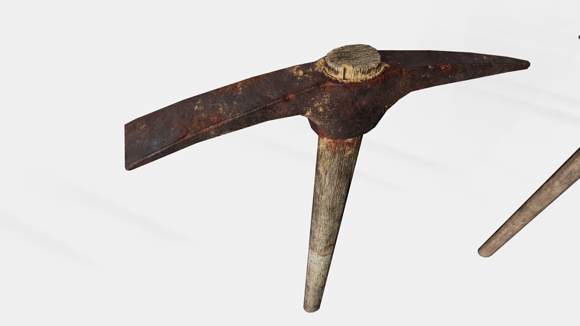 Old Tools Pack set Game-Ready PBR Models Low-poly 3D model_20