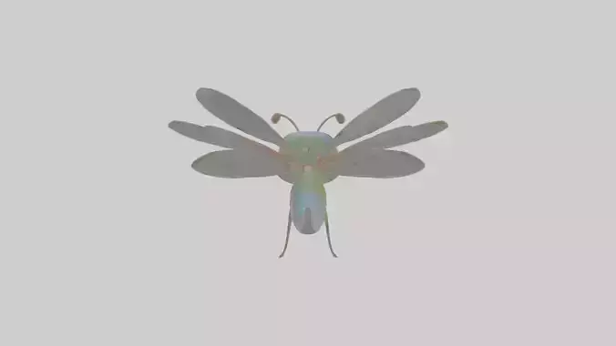 Cartoon Dragonfly