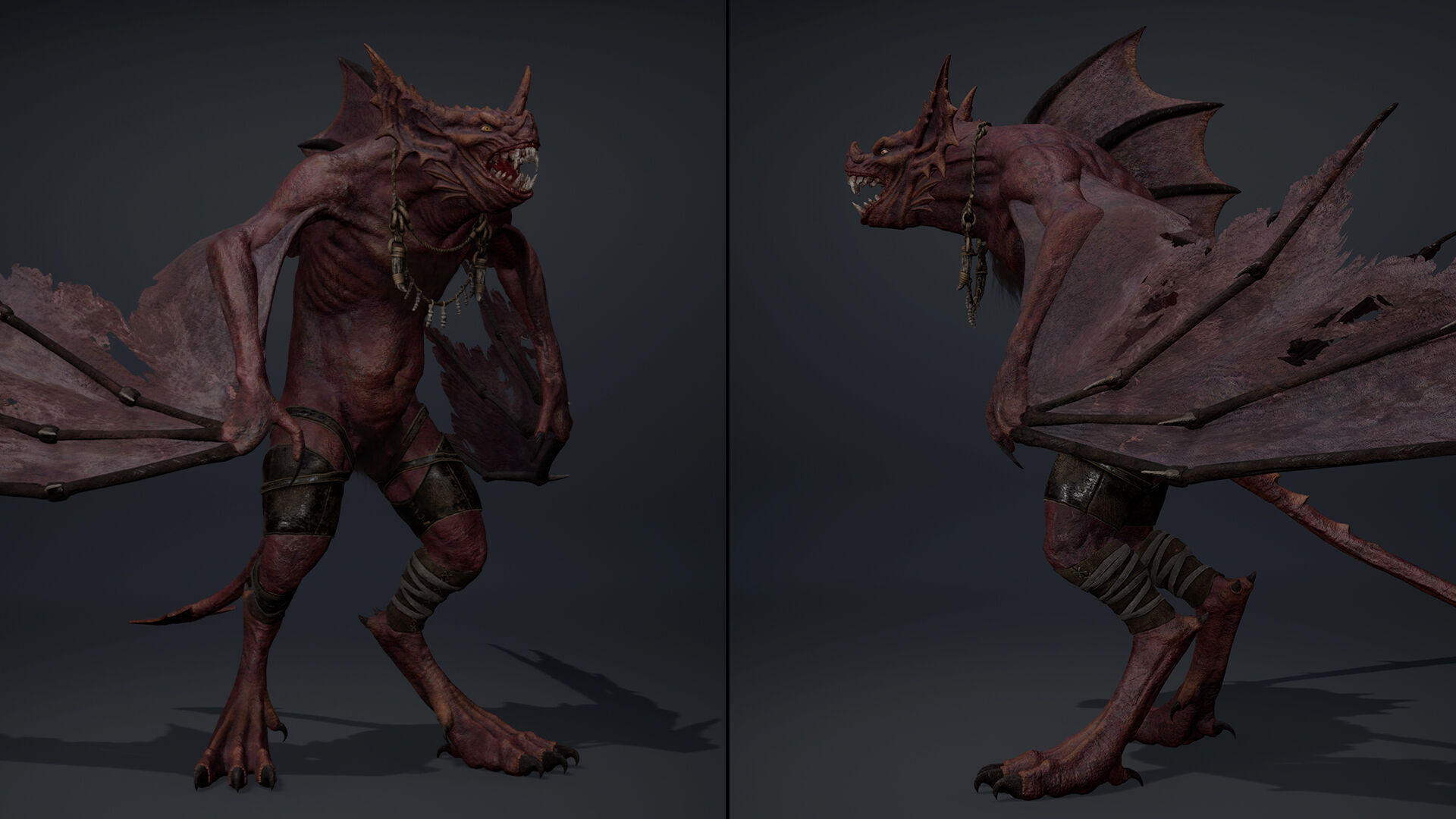 Embermoan 2 Low-poly 3D model_10