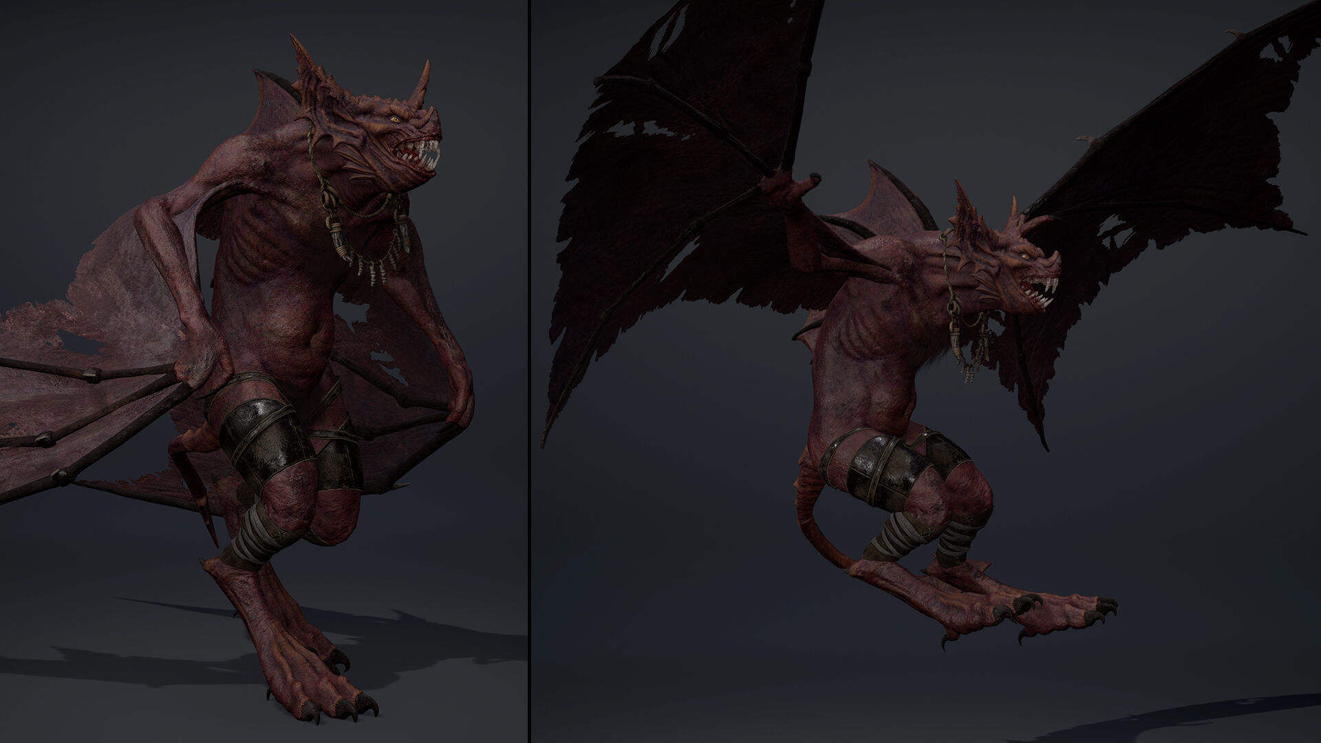 Embermoan 2 Low-poly 3D model_13