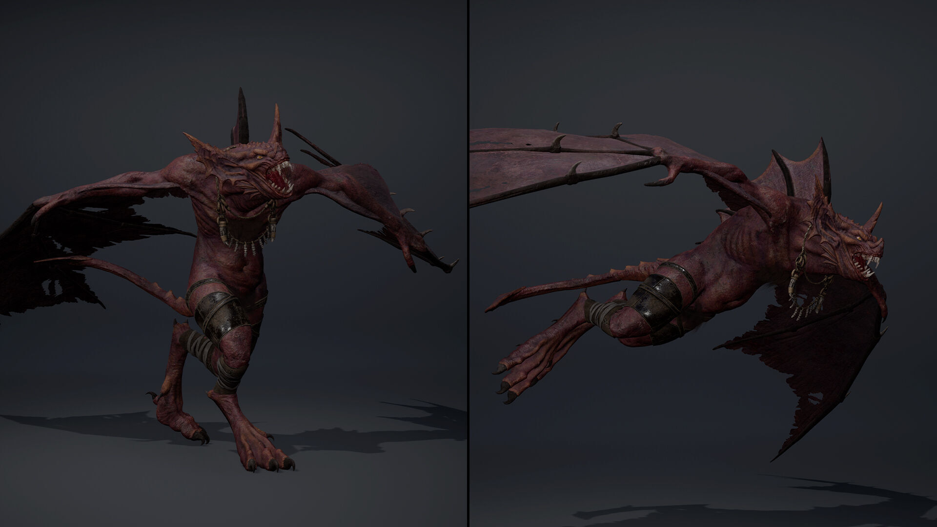 Embermoan 2 Low-poly 3D model_14