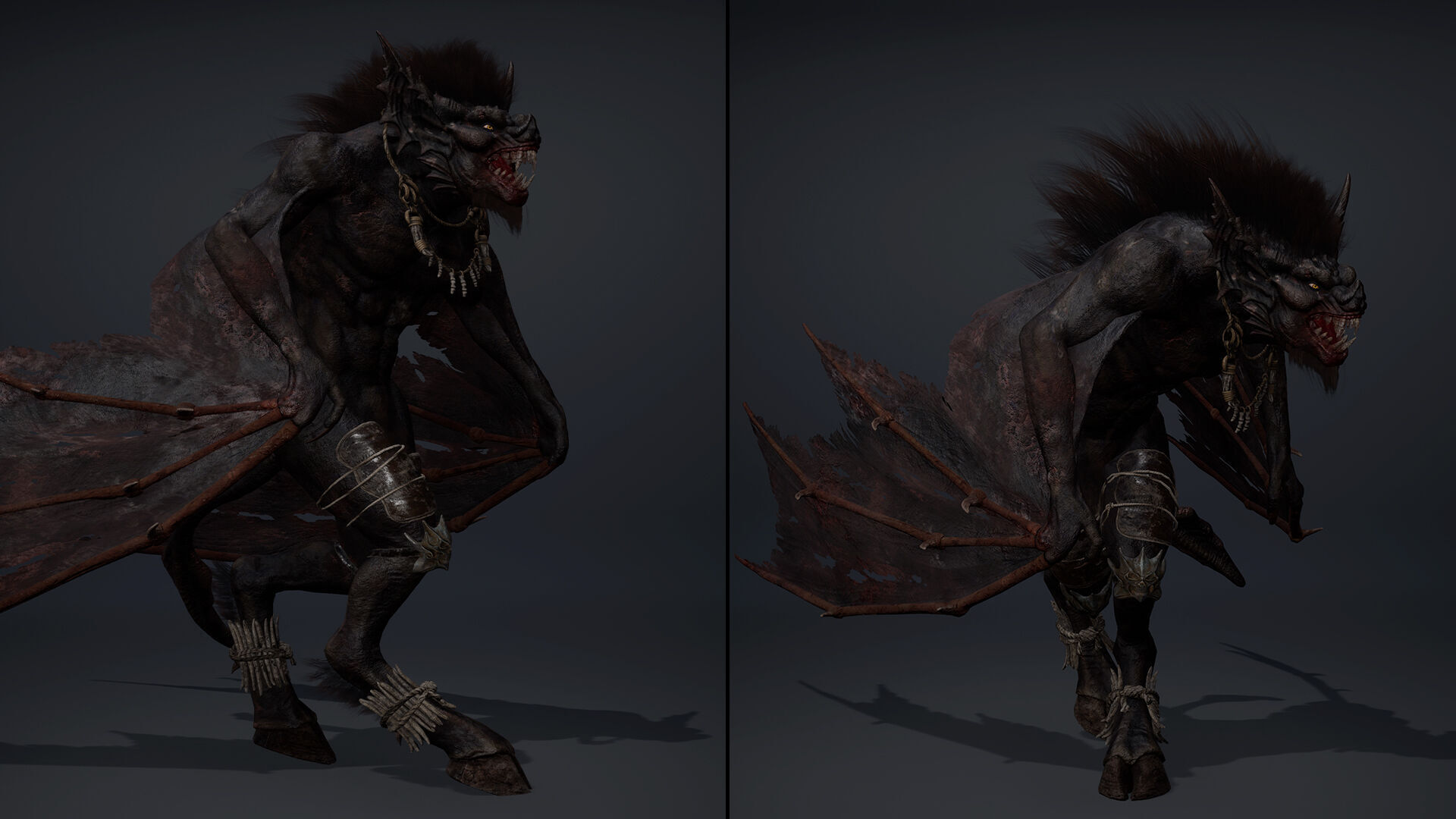 Embermoan 1 Brutal Low-poly 3D model_12