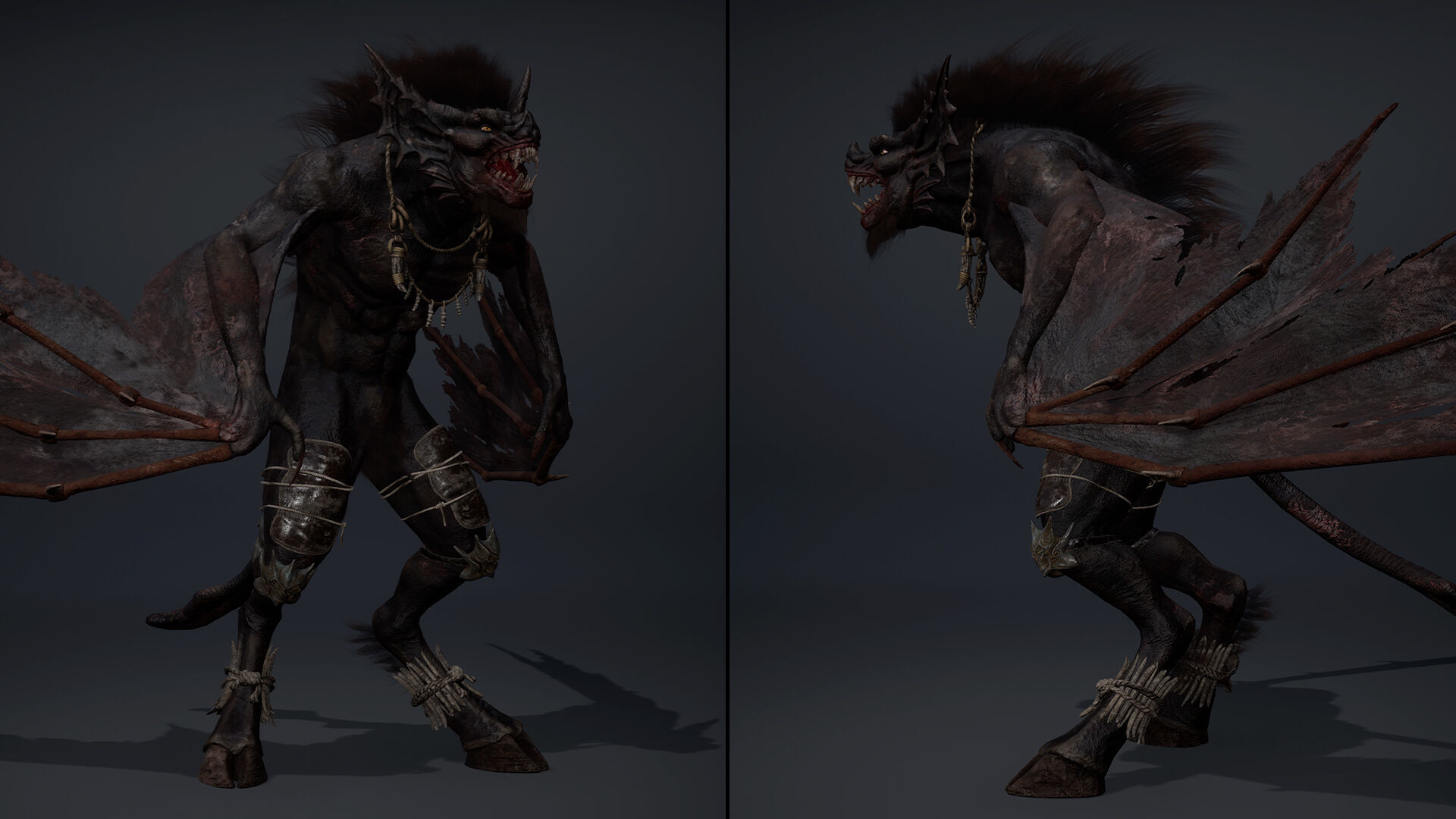 Embermoan 1 Brutal Low-poly 3D model_13