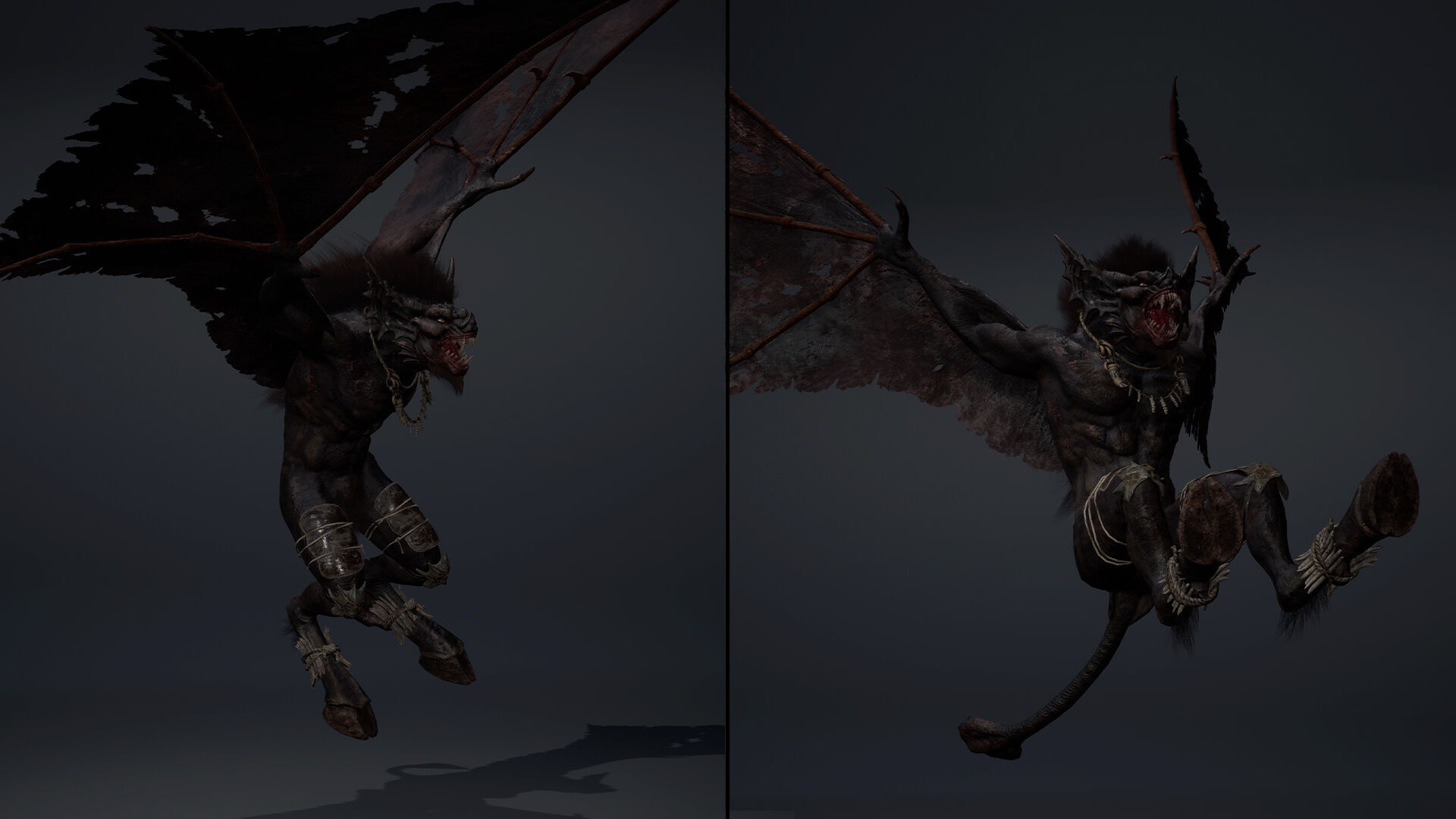 Embermoan 1 Brutal Low-poly 3D model_10