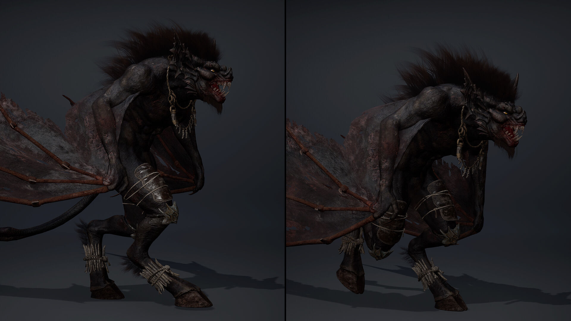 Embermoan 1 Brutal Low-poly 3D model_11