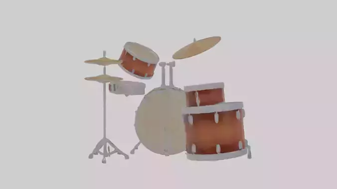Cartoon Drum Set