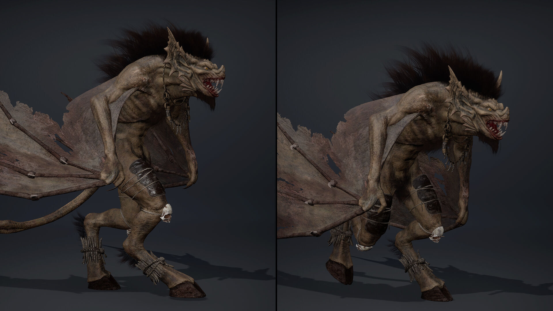 Embermoan 1 Low-poly 3D model_11