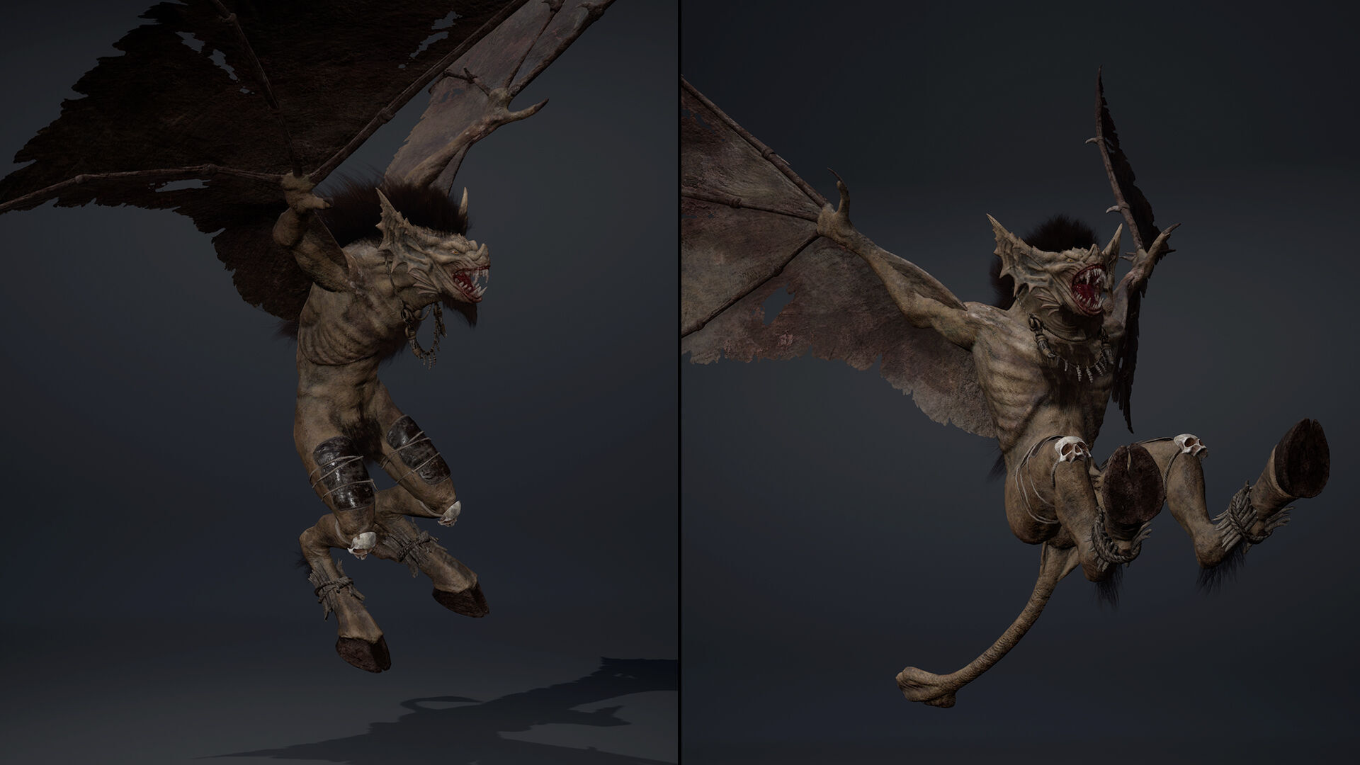 Embermoan 1 Low-poly 3D model_9