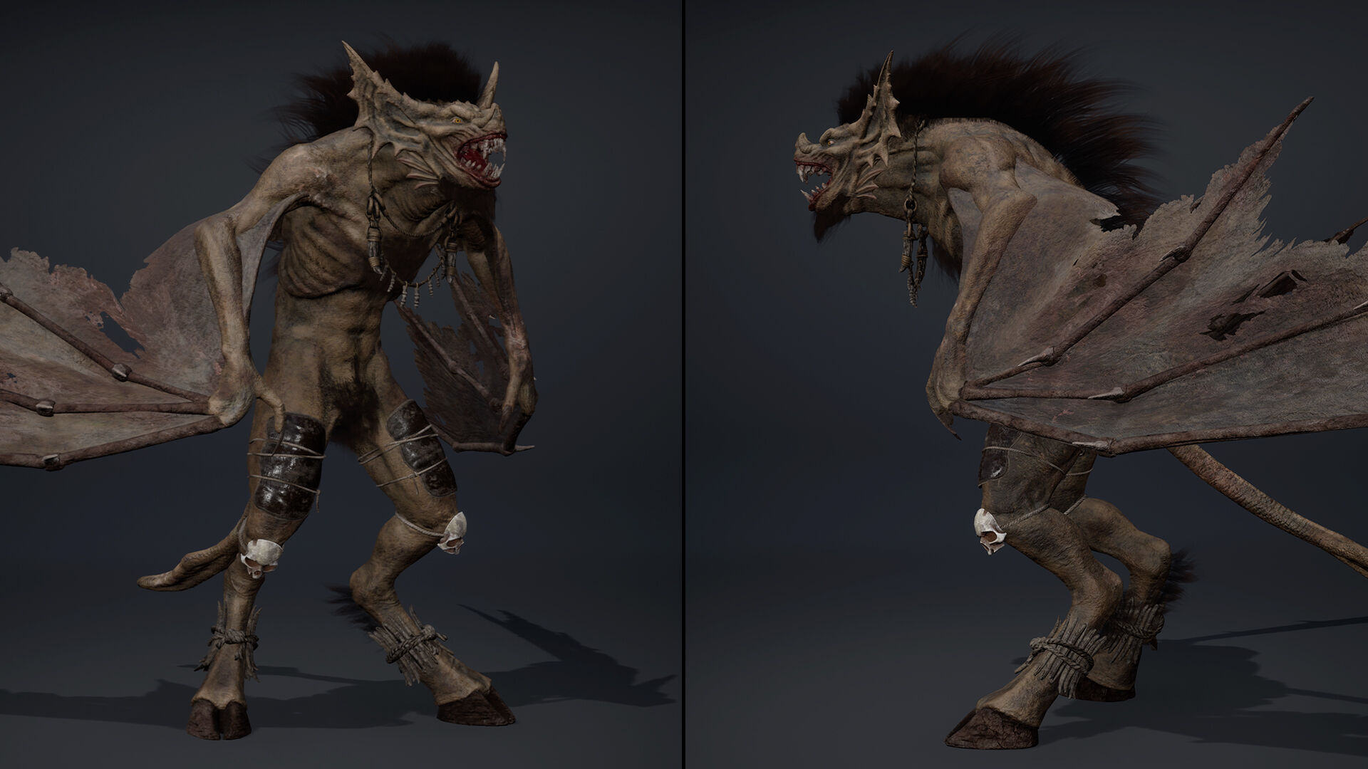 Embermoan 1 Low-poly 3D model_10